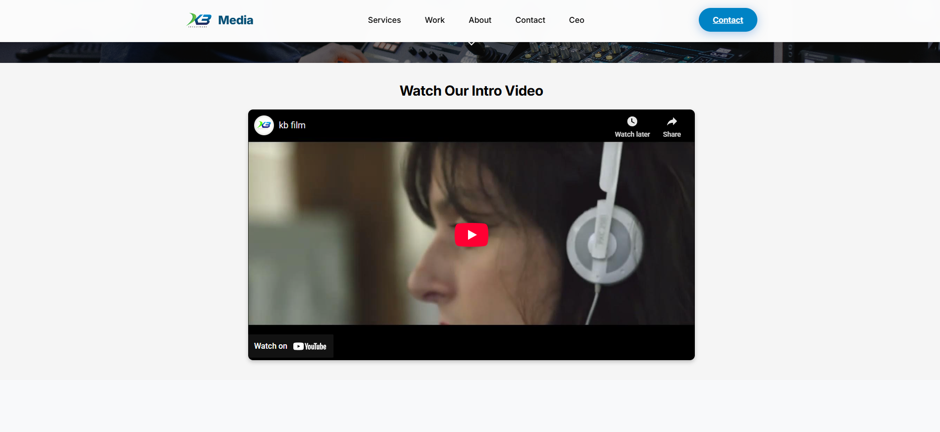 موقع KB Media - شركة إنتاج إعلامي احترافي